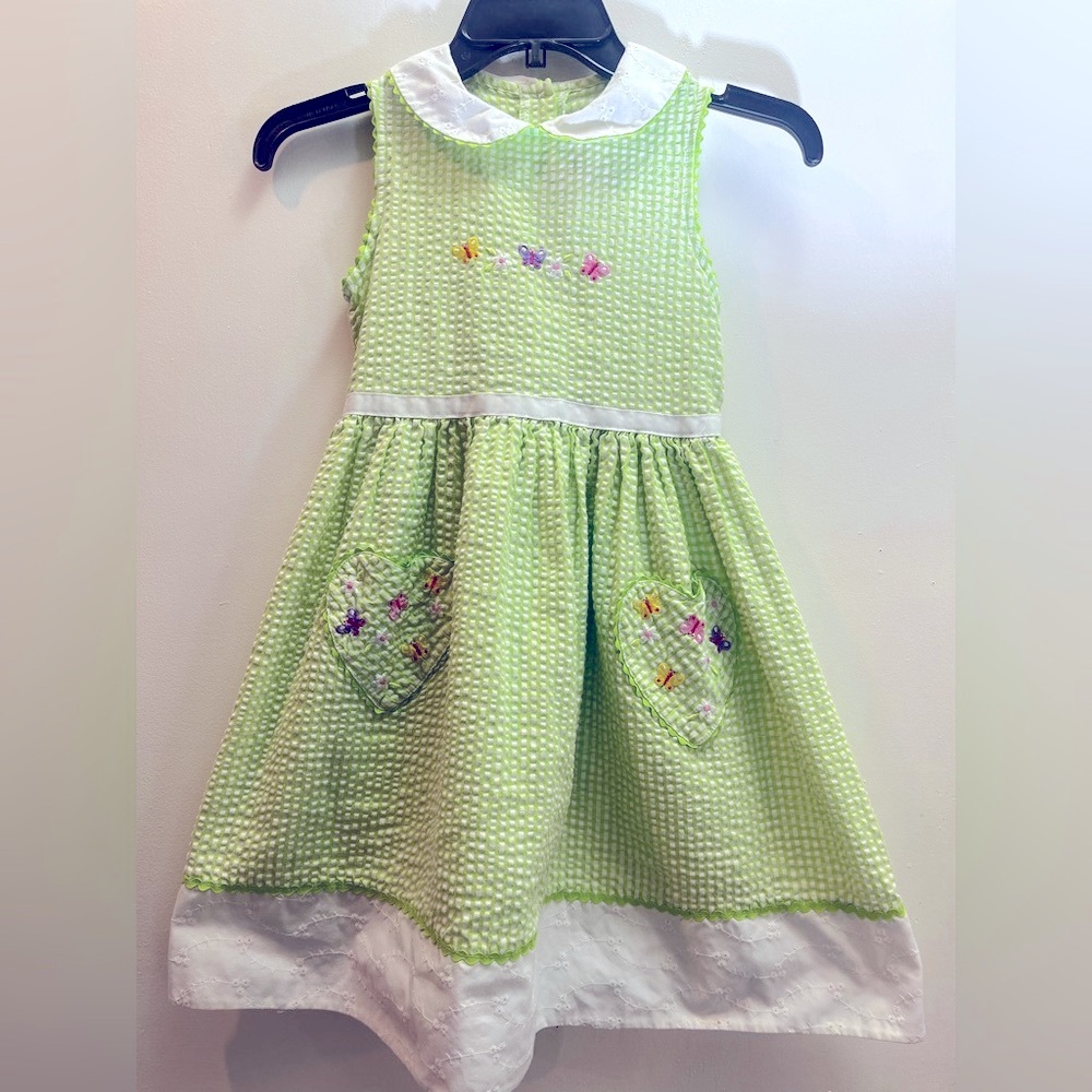 Emily West Lime Green Dress with Heart Details